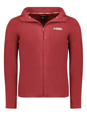 Geographical Norway Kurtka polarowa "Tugood" w kolorze czerwonym rozmiar: 164