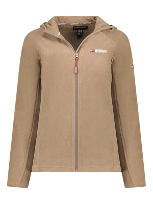 Geographical Norway Kurtka polarowa "Tugood" w kolorze szarobrązowym rozmiar: XXL
