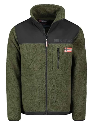 Geographical Norway Kurtka polarowa "Tuvalu" w kolorze khaki rozmiar: M