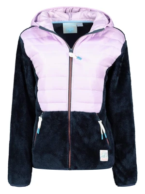 Geographical Norway Kurtka polarowa "Typologie" w kolorze granatowo-lawendowym rozmiar: S