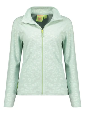 Geographical Norway Kurtka polarowa "Uminie" w kolorze jasnozielonym rozmiar: XXL