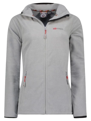 Geographical Norway Kurtka polarowa "Unicia" w kolorze szarym rozmiar: XXL