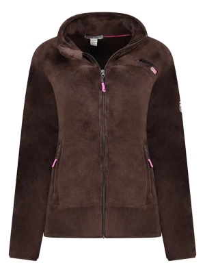 Geographical Norway Kurtka polarowa "Upaline" w kolorze brązowym rozmiar: M