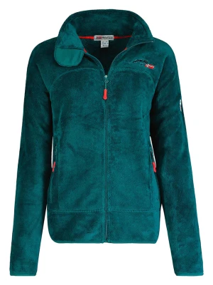 Geographical Norway Kurtka polarowa "Upaline" w kolorze ciemnozielonym rozmiar: XXL