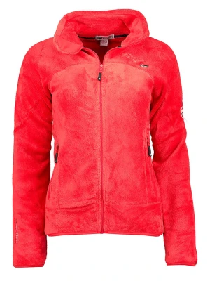 Geographical Norway Kurtka polarowa "Upaline" w kolorze czerwonym rozmiar: S