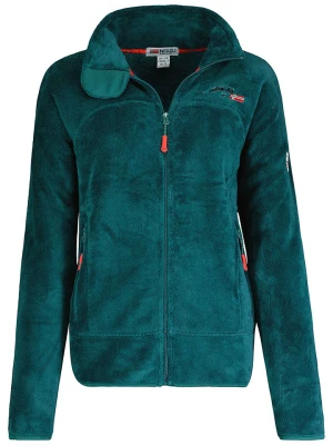 Geographical Norway Kurtka polarowa "Upaline" w kolorze zielonym rozmiar: 140