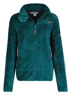 Geographical Norway Kurtka polarowa "Upaline" w kolorze zielonym rozmiar: 128