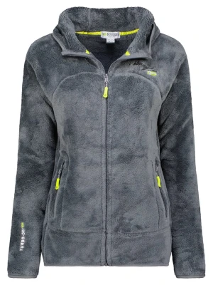 Geographical Norway Kurtka polarowa "Upalood" w kolorze ciemnoszarym rozmiar: XL