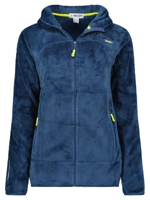 Geographical Norway Kurtka polarowa "Upalood" w kolorze niebieskim rozmiar: 140