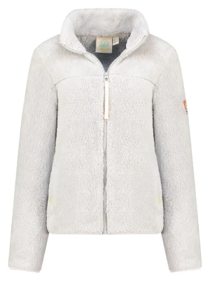 Geographical Norway Kurtka polarowa "Upaz" w kolorze białym rozmiar: XXL