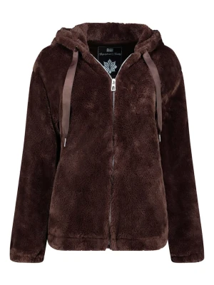 Geographical Norway Kurtka polarowa "Urose" w kolorze ciemnobrązowym rozmiar: XXL