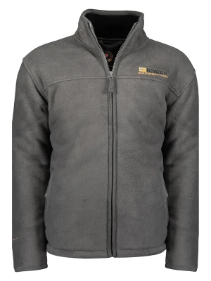 Geographical Norway Kurtka polarowa "Usine" w kolorze antracytowym rozmiar: XL