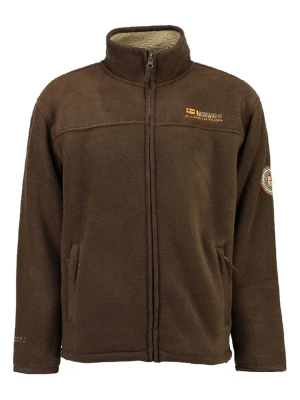 Geographical Norway Kurtka polarowa "Usine" w kolorze brązowym rozmiar: M