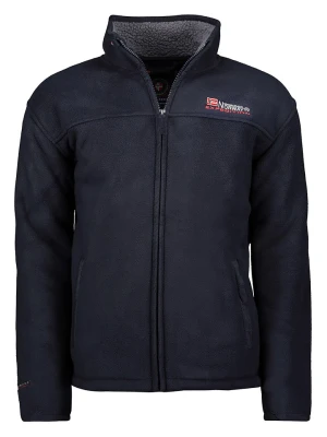 Geographical Norway Kurtka polarowa "Usine" w kolorze granatowym rozmiar: M