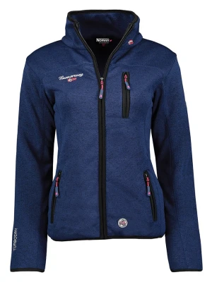 Geographical Norway Kurtka polarowa w kolorze granatowym rozmiar: S