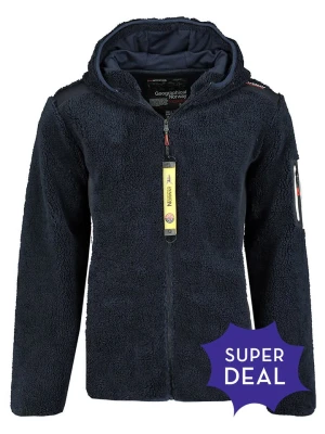 Geographical Norway Kurtka polarowa w kolorze granatowym rozmiar: XXL