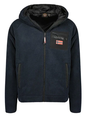 Geographical Norway Kurtka polarowa w kolorze granatowym rozmiar: XXL