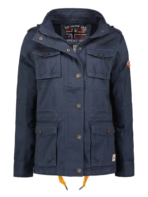 Zdjęcie produktu Geographical Norway Kurtka przejściowa "Arouchka" w kolorze granatowym rozmiar: L