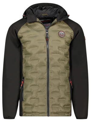 Geographical Norway Kurtka przejściowa "Bael" w kolorze oliwkowo-czarnym rozmiar: L