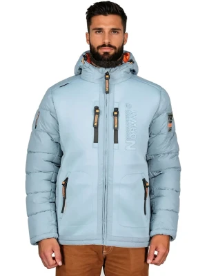 Geographical Norway Kurtka puchowa "Beachwood" w kolorze błękitnym rozmiar: S
