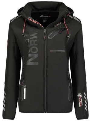 Geographical Norway Kurtka softshellowa "Reine" w kolorze czarnym rozmiar: L