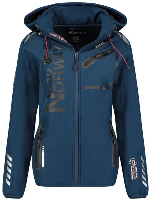 Geographical Norway Kurtka softshellowa "Reine" w kolorze granatowym rozmiar: XL