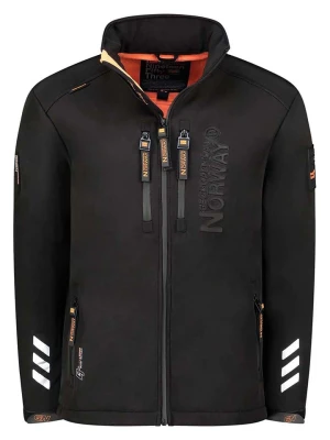 Geographical Norway Kurtka softshellowa "Richywood" w kolorze czarnym rozmiar: M