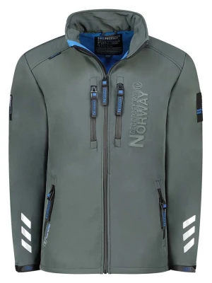 Geographical Norway Kurtka softshellowa "Richywood" w kolorze szarym rozmiar: S