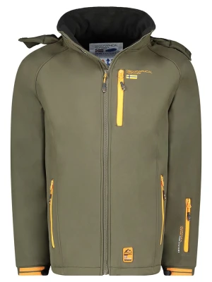 Geographical Norway Kurtka softshellowa "Ritchone" w kolorze khaki rozmiar: L