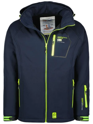 Geographical Norway Kurtka softshellowa "Riziere" w kolorze granatowym rozmiar: XL