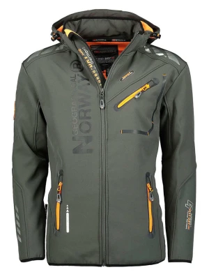 Geographical Norway Kurtka softshellowa "Royaute" w kolorze antracytowym rozmiar: L