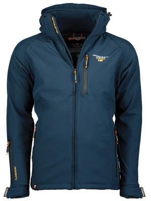 Geographical Norway Kurtka softshellowa "Taboo" w kolorze niebieskim rozmiar: 3XL