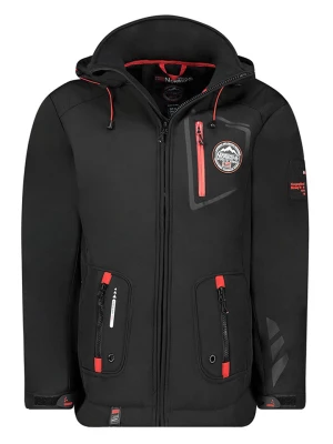 Geographical Norway Kurtka softshellowa "Tacebook" w kolorze czarnym rozmiar: XL