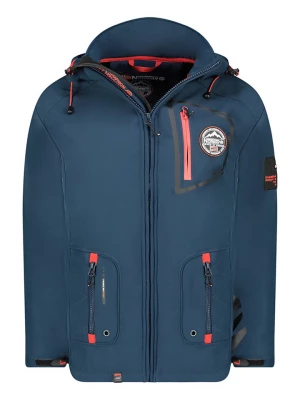 Geographical Norway Kurtka softshellowa "Tacebook" w kolorze granatowym rozmiar: M