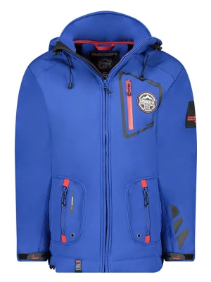 Geographical Norway Kurtka softshellowa "Tacebook" w kolorze niebieskim rozmiar: M