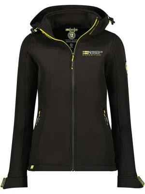 Geographical Norway Kurtka softshellowa "Takeni" w kolorze czarnym rozmiar: L