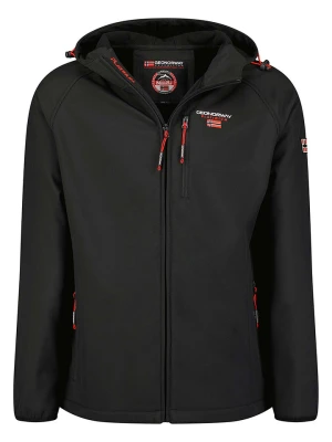Geographical Norway Kurtka softshellowa "Takito" w kolorze czarnym rozmiar: M