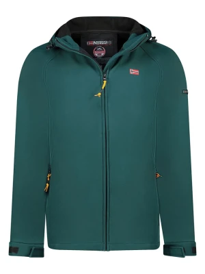 Geographical Norway Kurtka softshellowa "Tamigoglor" w kolorze ciemnozielonym rozmiar: XXL