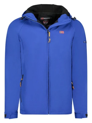 Geographical Norway Kurtka softshellowa "Tamigoglor" w kolorze niebieskim rozmiar: L