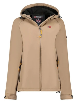 Geographical Norway Kurtka softshellowa "Tamilalor" w kolorze szarobrązowym rozmiar: L