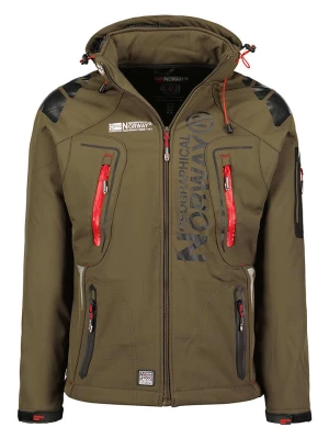 Geographical Norway Kurtka softshellowa "Techno" w kolorze khaki rozmiar: S