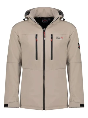 Geographical Norway Kurtka softshellowa "Timmex" w kolorze beżowym rozmiar: XL