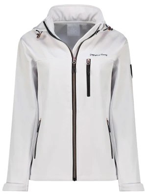 Geographical Norway Kurtka softshellowa "Tounia" w kolorze białym rozmiar: S