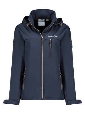 Geographical Norway Kurtka softshellowa "Tounia" w kolorze granatowym rozmiar: M