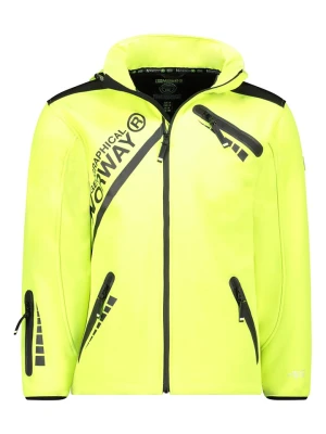 Geographical Norway Kurtka softshellowa "Twopac" w kolorze żółtym rozmiar: XL