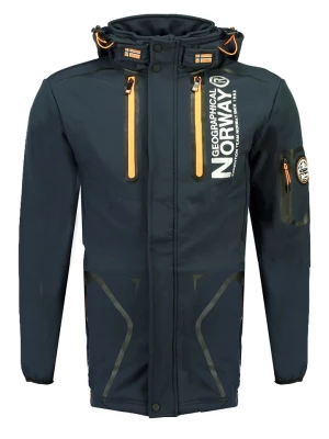 Geographical Norway Kurtka softshellowa "Tyreek" w kolorze granatowym rozmiar: M