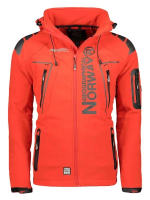 Geographical Norway Kurtka softshellowa w kolorze czerwonym rozmiar: S