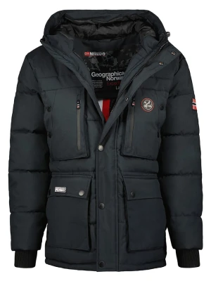 Geographical Norway Kurtka zimowa "Albert" w kolorze granatowym rozmiar: M