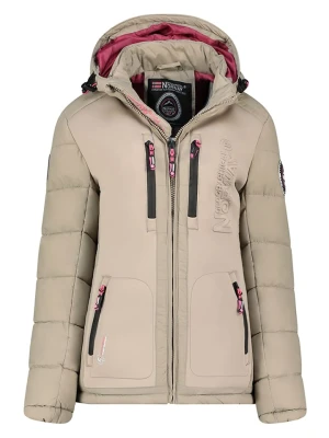 Geographical Norway Kurtka zimowa "Beachwood" w kolorze beżowym rozmiar: M