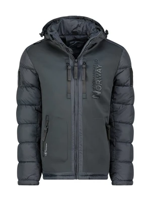 Geographical Norway Kurtka zimowa "Beachwood" w kolorze ciemnoszarym rozmiar: 3XL
